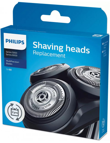 PHILISP SH50/50 - Testine Di Ricambio Per Rasoio Elettrico PHILIPS